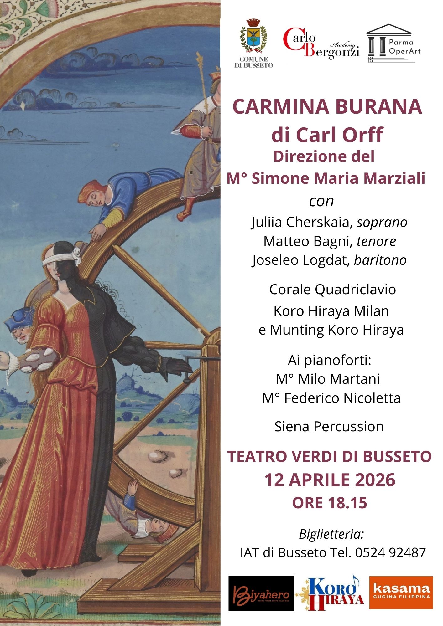 Parma Operart immagine dell'evento: CARMINA BURANA